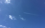 La météo des traînées d'avion... La météo des traînées d'avion...